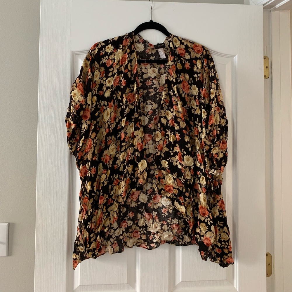 Floral kimono